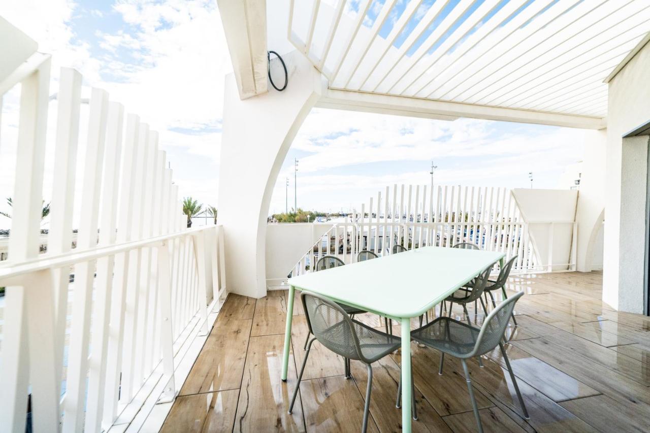 Le Majestic Residence Le Mind Vue Mer Exceptionnelle Grande Terrasse Privee Piscine Partagee Sur Le Toit Hyper Centre La Grande Motte Exterior foto