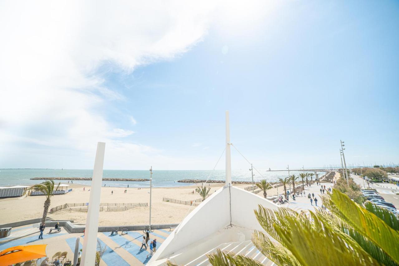 Le Majestic Residence Le Mind Vue Mer Exceptionnelle Grande Terrasse Privee Piscine Partagee Sur Le Toit Hyper Centre La Grande Motte Exterior foto