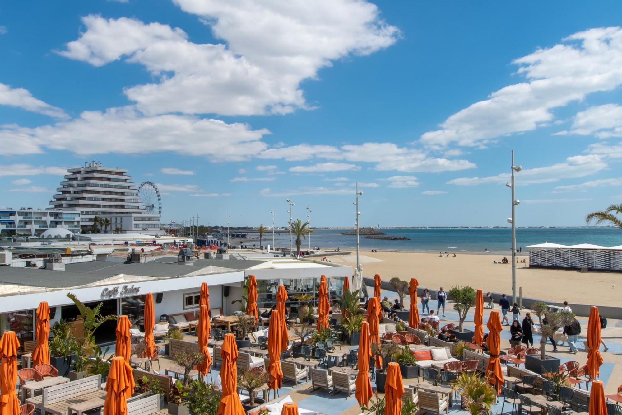 Le Majestic Residence Le Mind Vue Mer Exceptionnelle Grande Terrasse Privee Piscine Partagee Sur Le Toit Hyper Centre La Grande Motte Exterior foto
